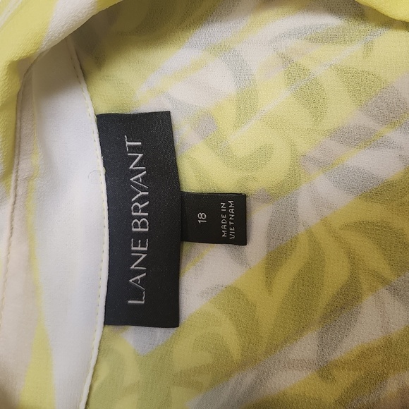 Lane Bryant sheer blouse, size 18 - Picture 7 of 9